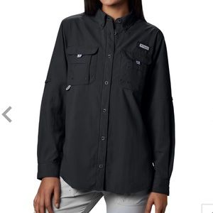 Columbia - PFG Bahama Long Sleeve Shirt in Royal Blue/Violet